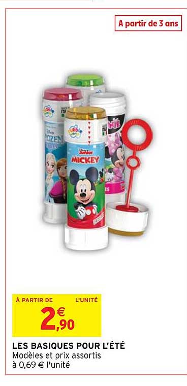 les basiques pour l'été