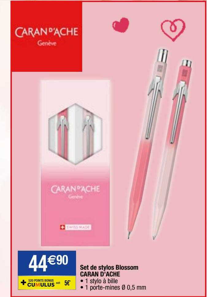 set de stylos biossom caran d'ache