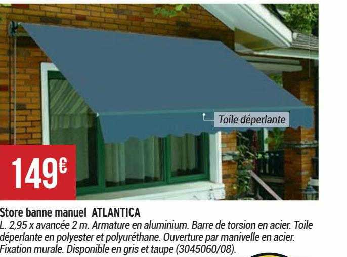 store banne manuel altantica
