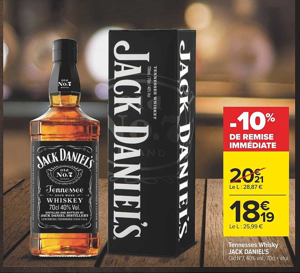 tennessee whisky jack daniel's