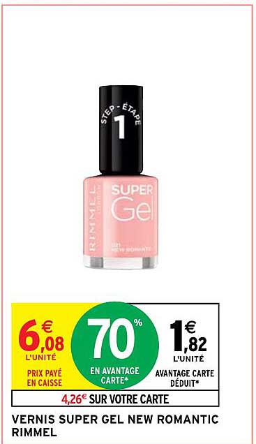 vernis super gel new romantic rimmel