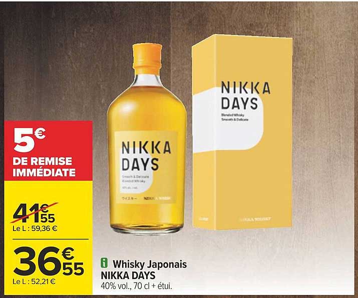 whisky japonais nikka days
