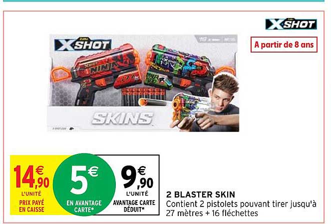 2 blaster skin xshot