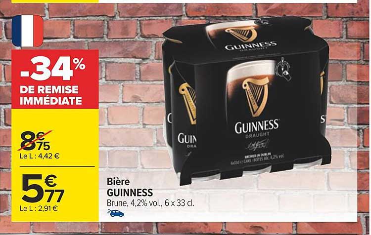 Bière Guinness