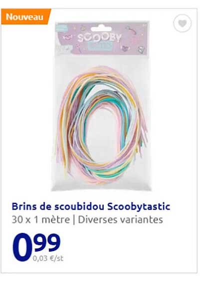 brins de scoubidou scoobytastic