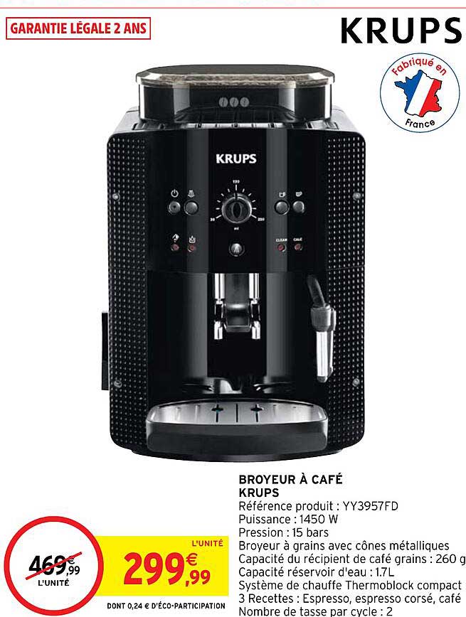 Broyeur à Café Krups