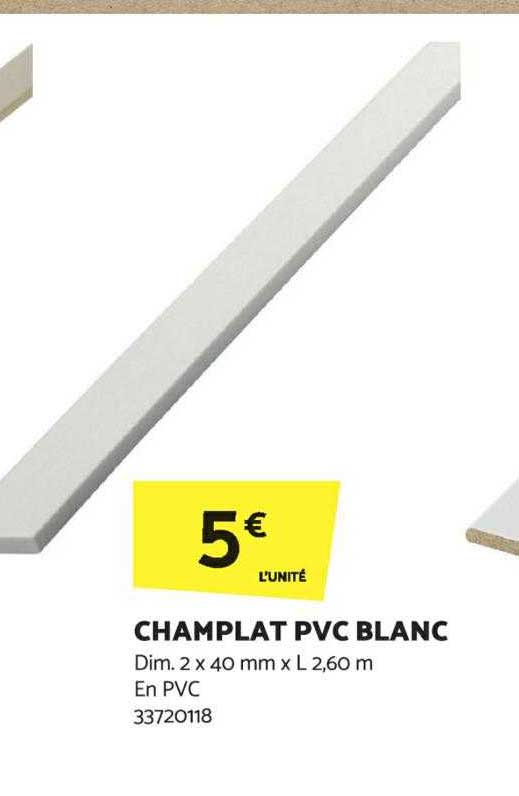 Champlat Pvc Blanc