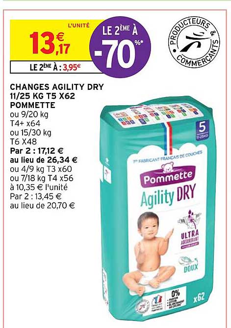 changes agility dry 11-25 kg t5 x 62 pommette