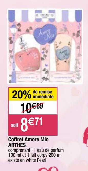 coffret amore mio arthes