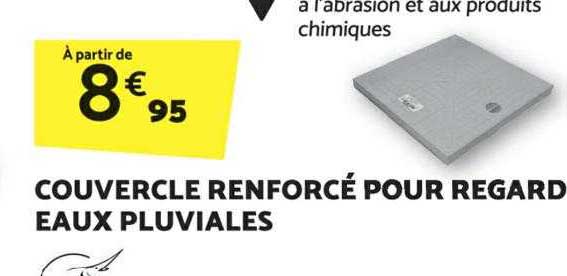 couvercle renforcé pour regard eaux pluviales