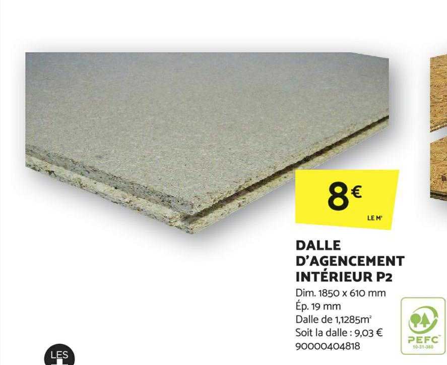 dalle d'agencement intérieur p2