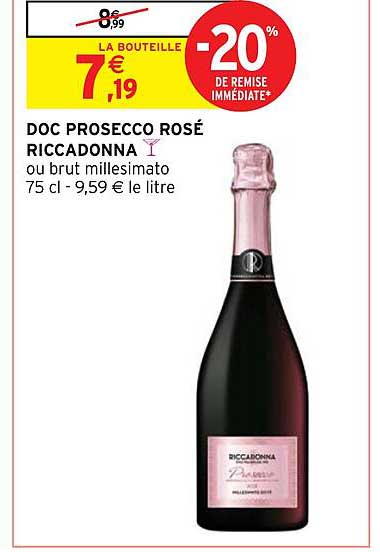 Doc Prosecco Rosé Riccadonna