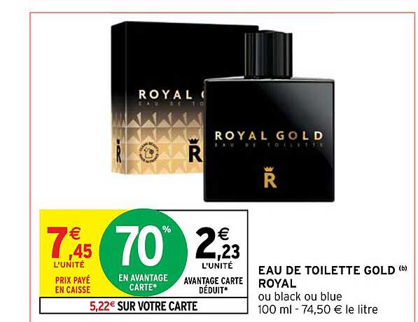 Eau De Toilette Gold Royal