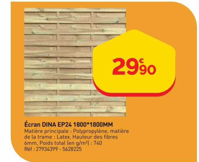 écran dina ep24 1800 1800mm