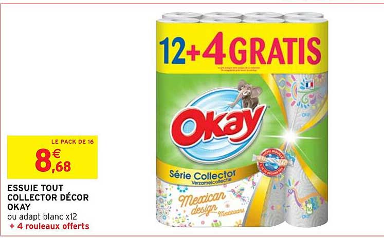 essuie tout collector décor okay