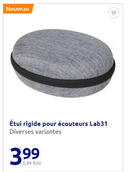 étui Rigide Pour écouteurs Lab31