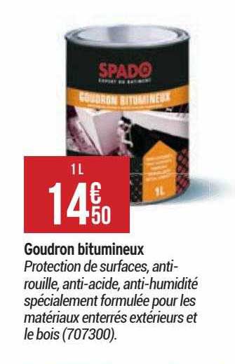 Goudron Bitumineux Spado