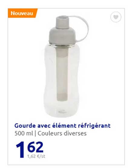 Gourde Avec élément Réfrigérant