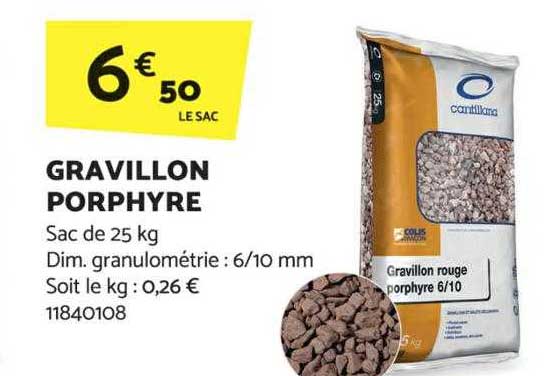 Gravillon Porphyre