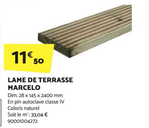 Lame De Terrasse Marcelo