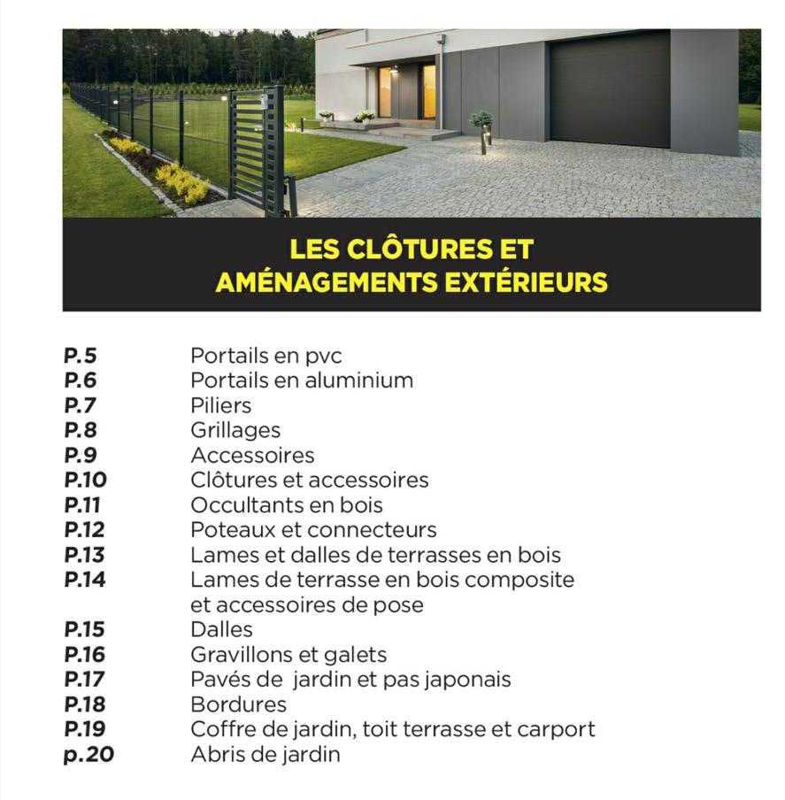 Les Clôtures Et Aménagements Extérieurs