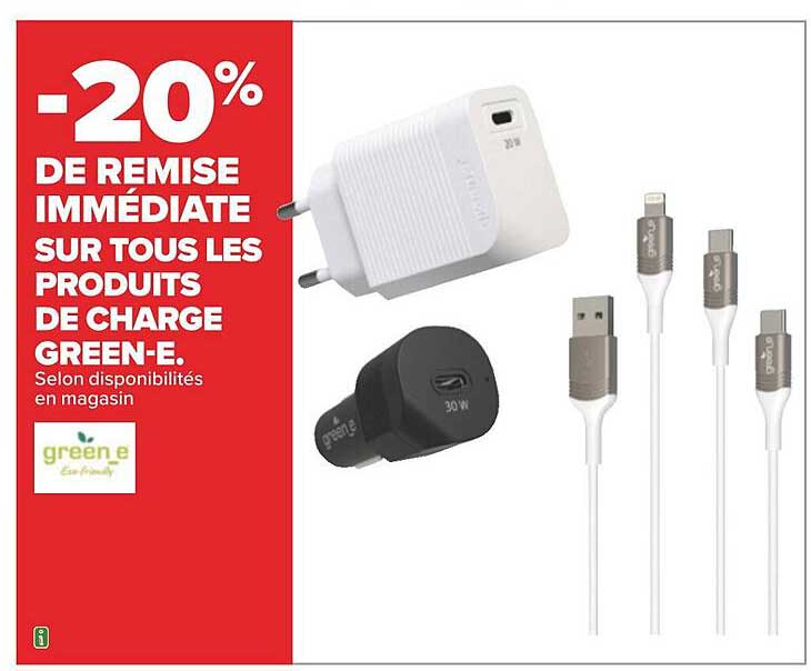 Les Produits De Charge Green-e