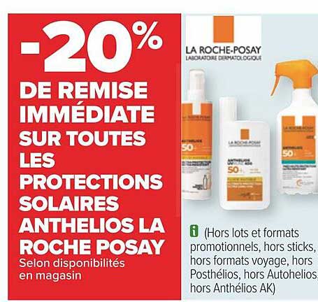 les protections solaires anthelios la roche posay