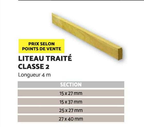 liteau traité classe 2