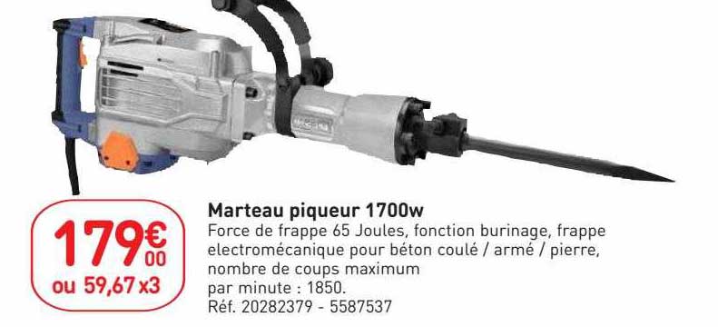 Marteau Piqueur 1700w Dexter