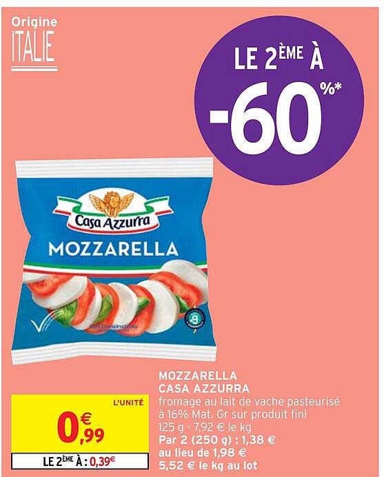 Mozzarella Casa Azzurra