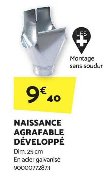 naissance agrafable développé