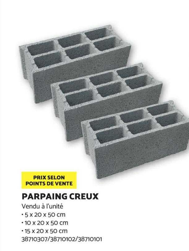parpaing creux