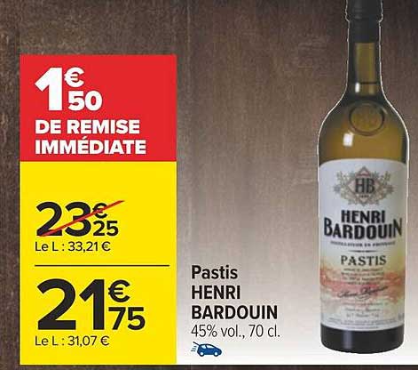 pastis henri bardouin