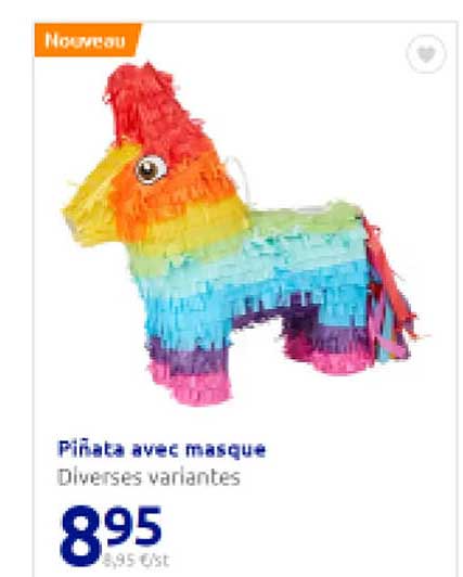 Piñata Avec Masque