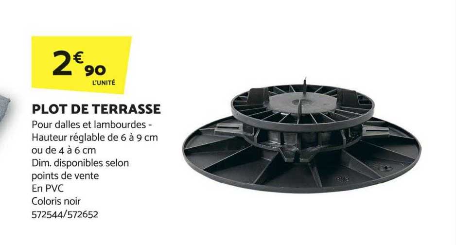 plot de terrasse