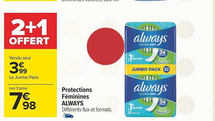 protections féminines always