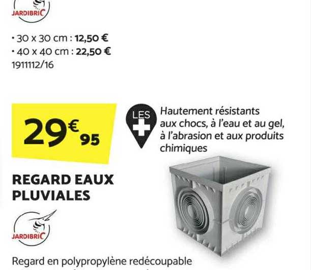 regard eaux pluviales