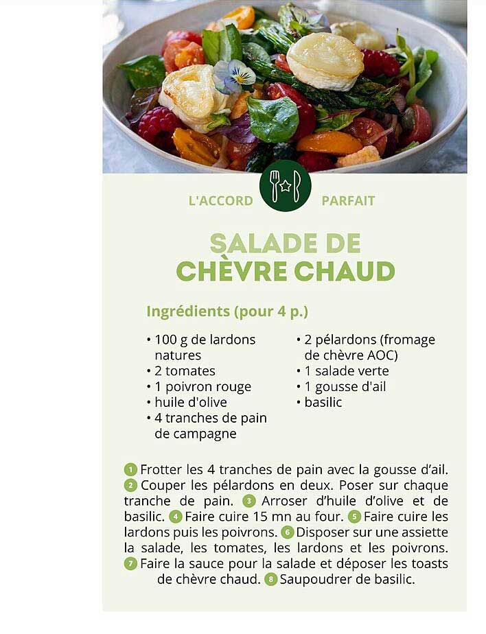 Salade De Chèvre Chaud