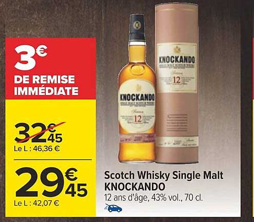 scotch whisky single malt knockando