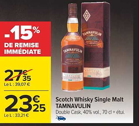 scotch whisky single malt tamnavulin