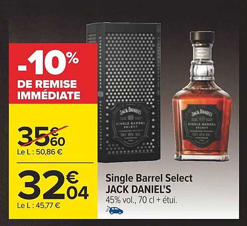 single barrel select jack daniel's