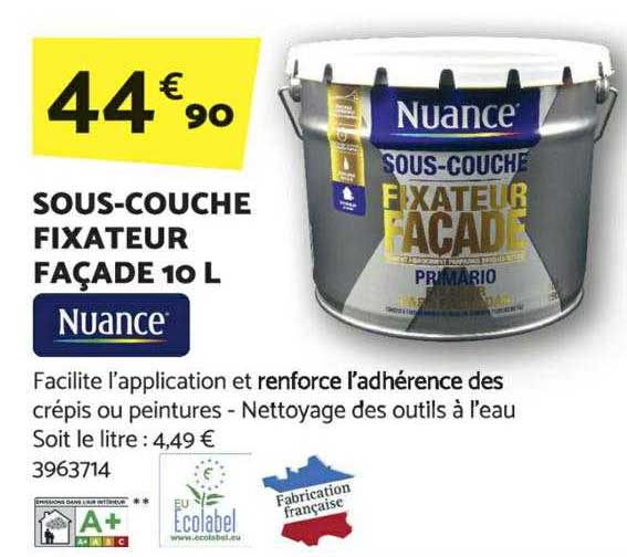 sous-couche fixateur façade 10l nuance