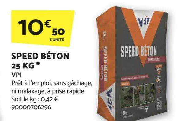 speed béton 25 kg vpi