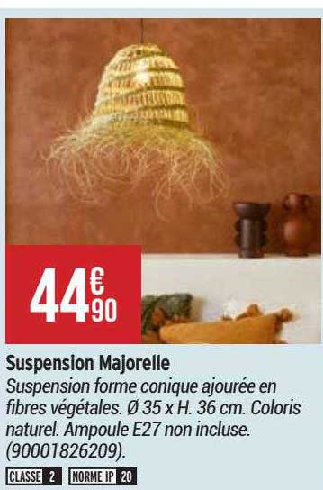 suspension majorelle