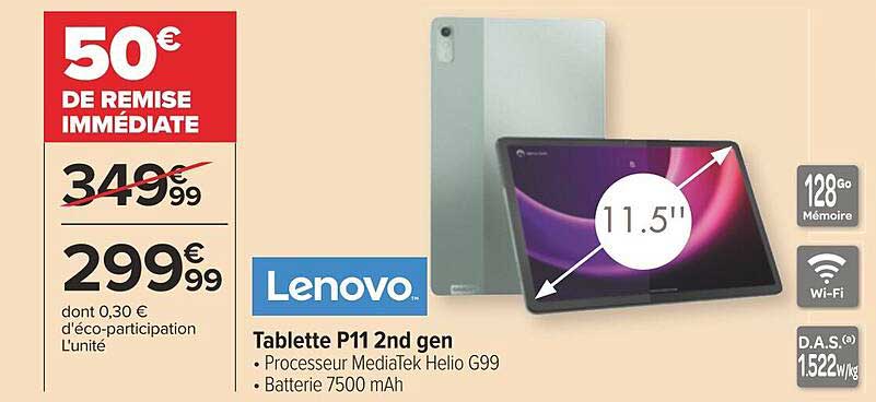 tablette p11 2nd gen lenovo