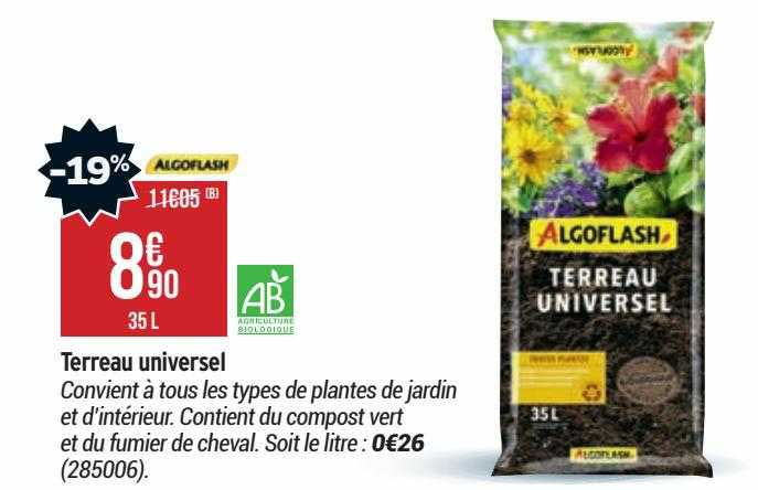 Terreau Universel Algoflash
