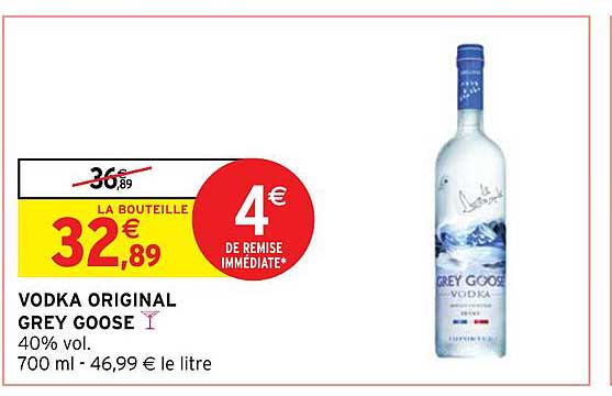 vodka original grey goose