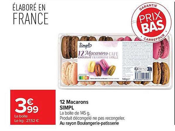 12 Macarons SIMPL