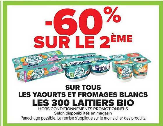 60% SUR LE 2ÈME