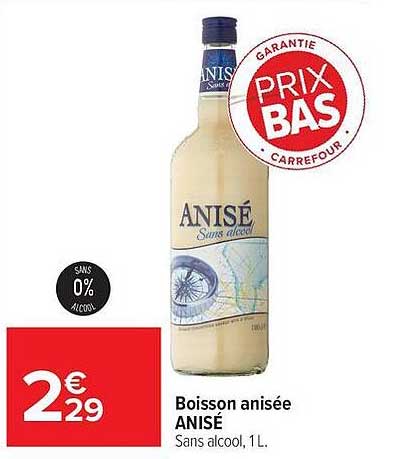 ANISÉ Boisson anisée